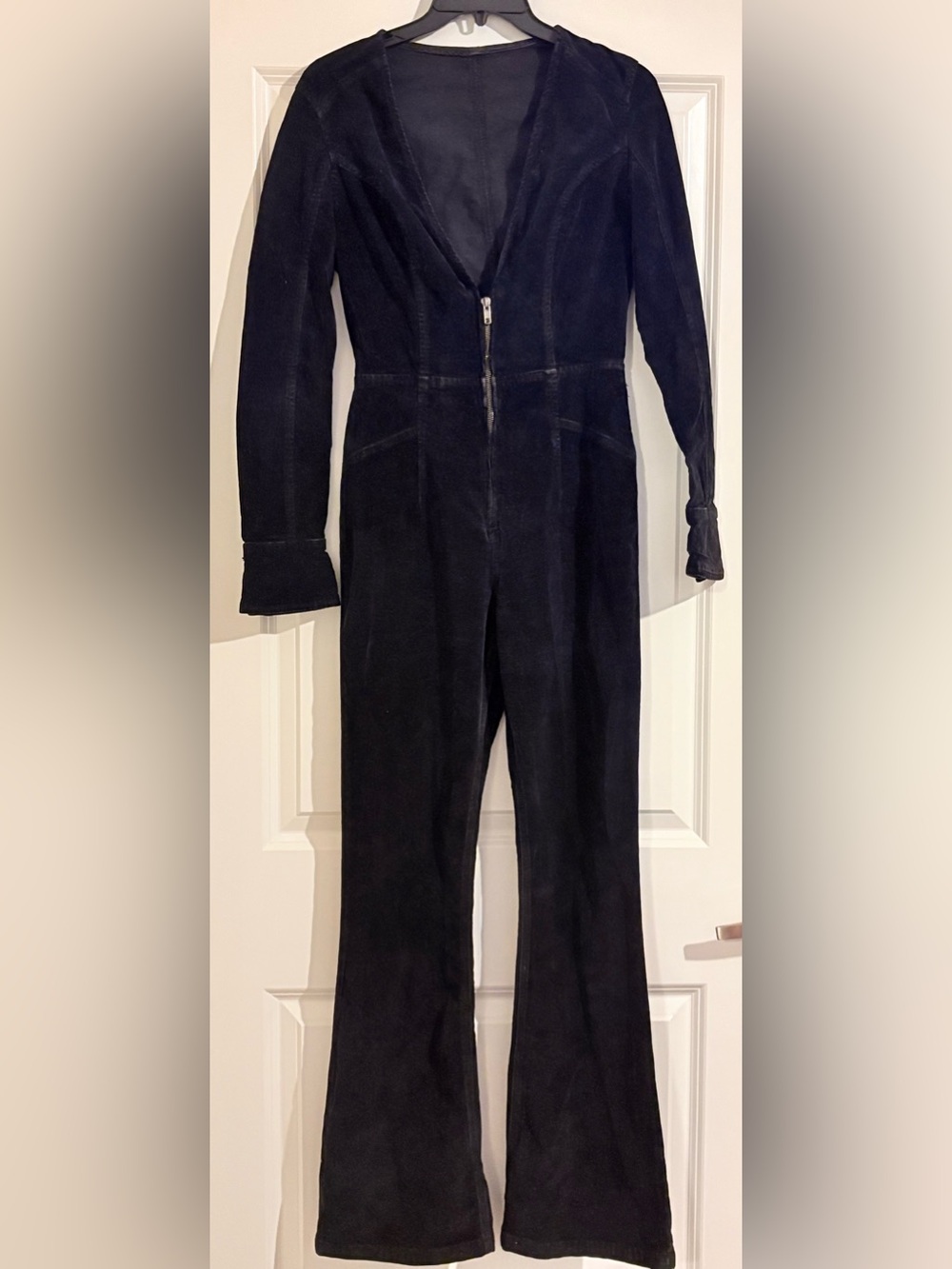We the free Jovi Corduroy Flare Jumpsuit by Free People in black Size XS